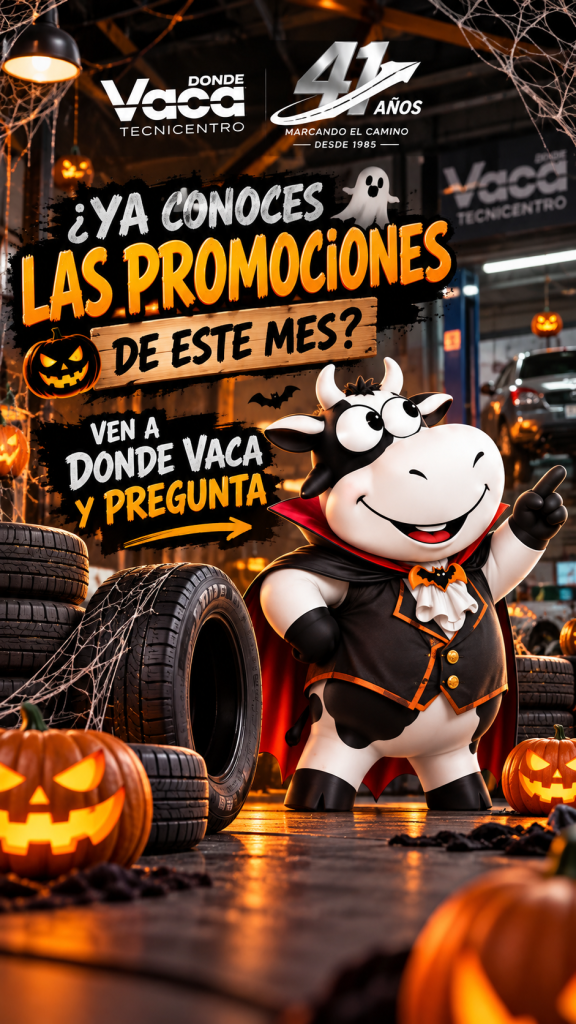 promociones de halloween en donde vaca